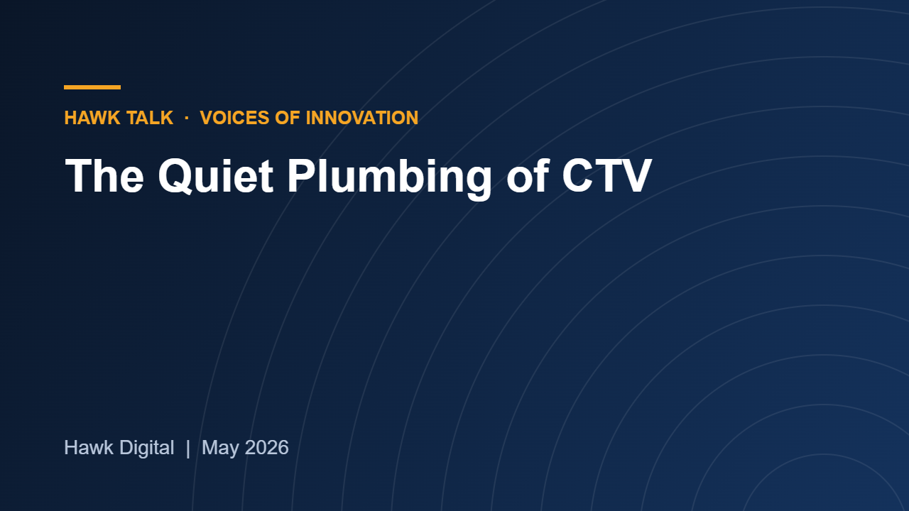 The Quiet Plumbing of CTV